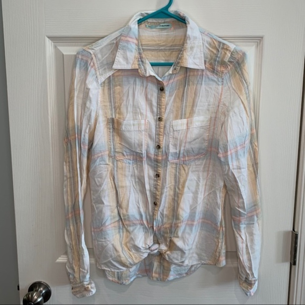 5/$15 - Maurices sz SM flannel top